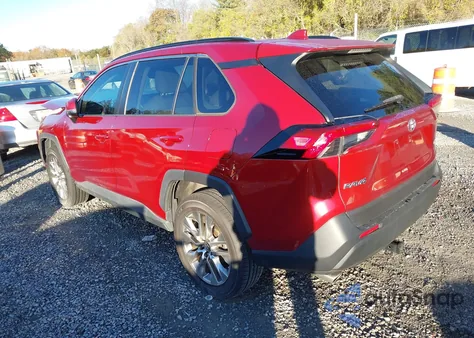 2019 Toyota Rav4 Xle Premium z USA, uszkodzony, nr VIN 2T3C1RFV5KW014878
